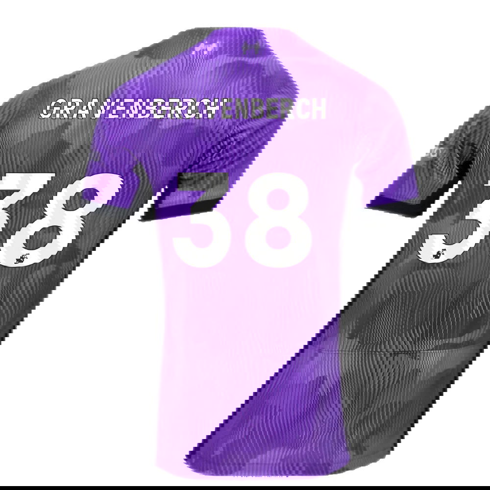 2023-2024 Liverpool Third Shirt (Kids) (Gravenberch 38)