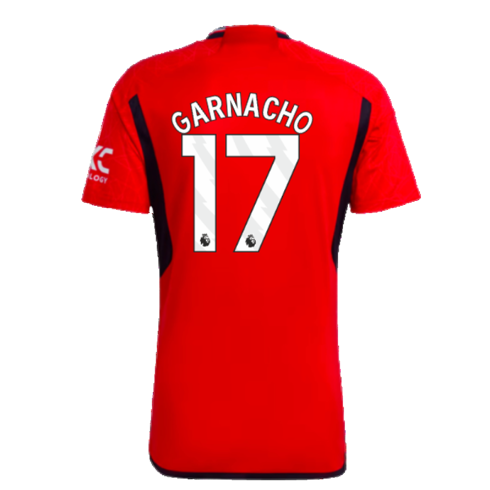 2023-2024 Man Utd Home Shirt (Garnacho 17)