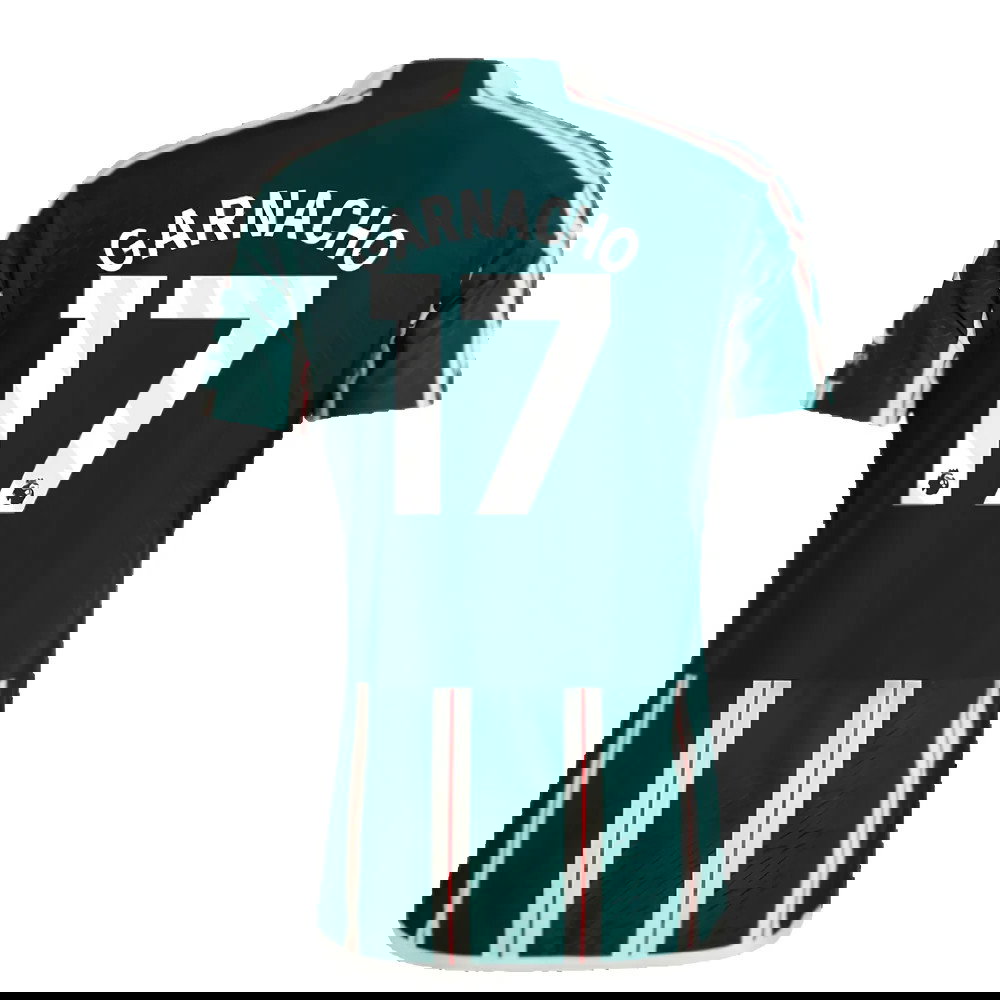 2023-2024 Man Utd Authentic Away Shirt (Garnacho 17)