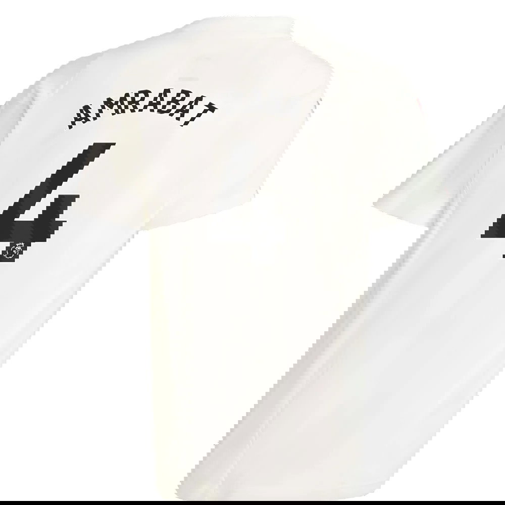 2023-2024 Man Utd Training Tee (White) - Kids (Amrabat 4)