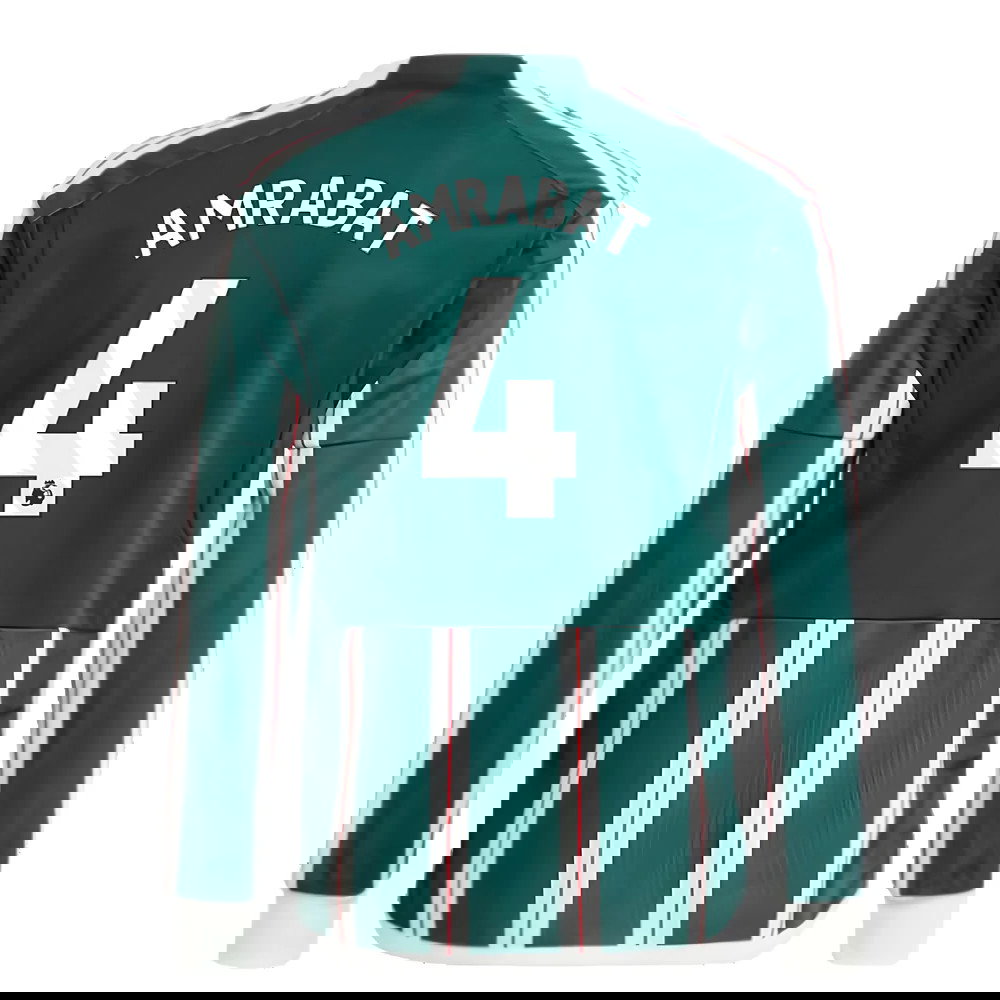 2023-2024 Man Utd Away Long Sleeve Shirt (Kids) (Amrabat 4)