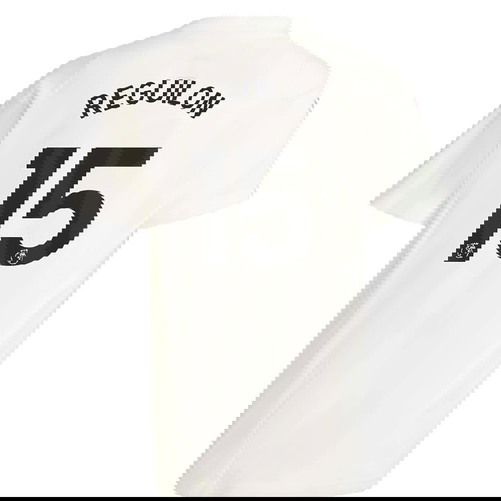 2023-2024 Man Utd Training Tee (White) - Kids (Reguilon 15)