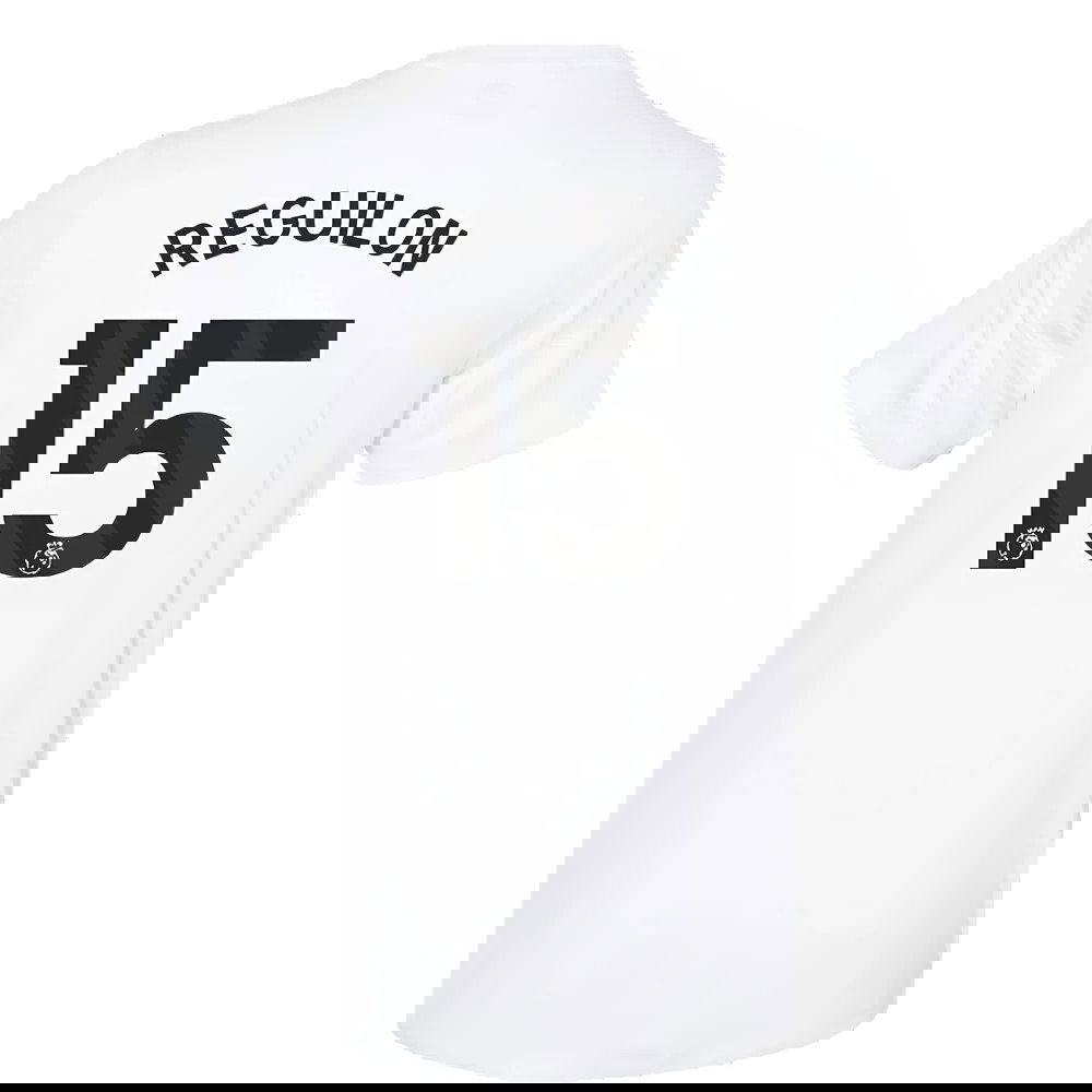 2023-2024 Man Utd Training Tee (White) (Reguilon 15)