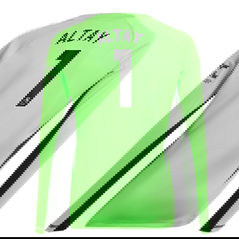 2023-2024 Man Utd Home Goalkeeper Shirt (Solar Green) - Kids (Altay 1)