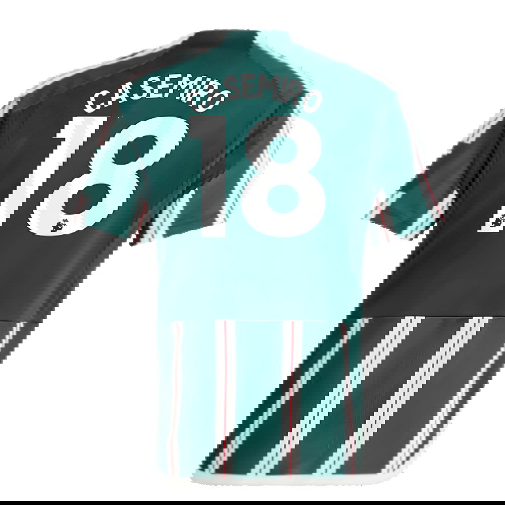2023-2024 Man Utd Away Shirt (Kids) (Casemiro 18)