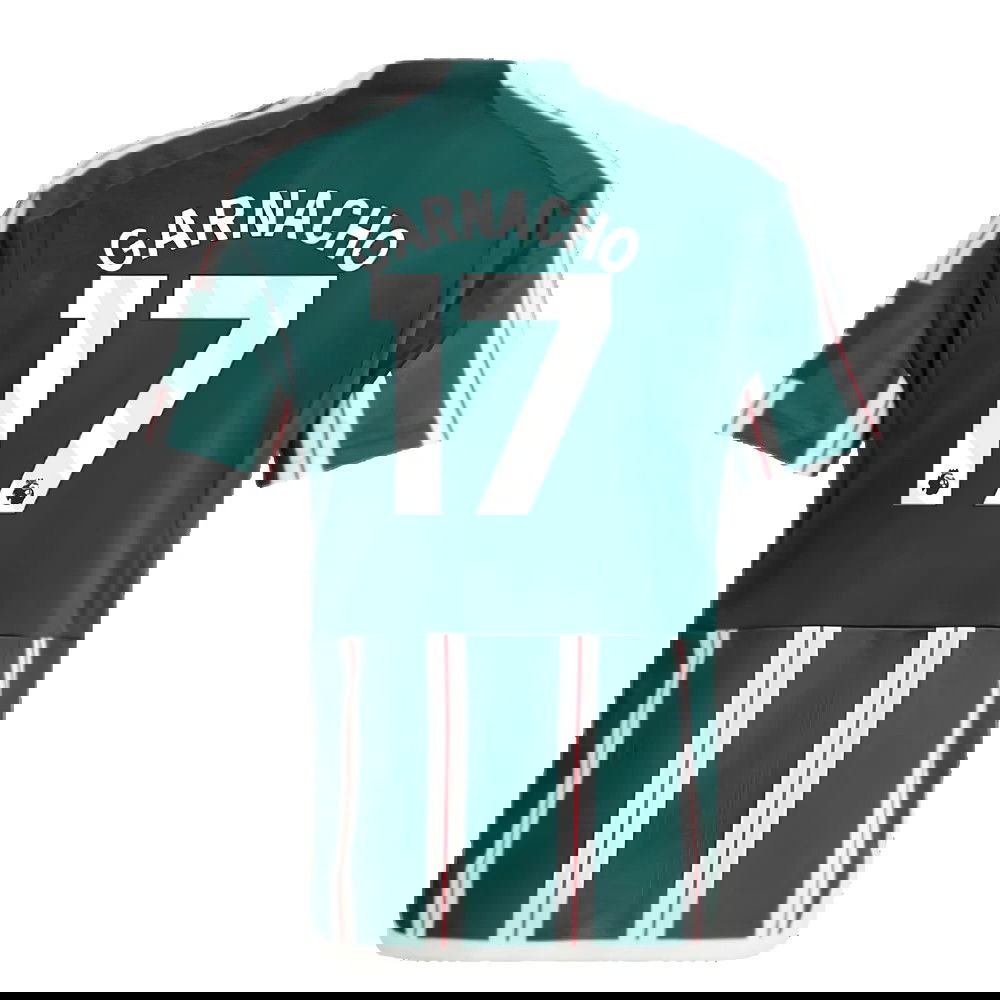 2023-2024 Man Utd Away Shirt (Kids) (Garnacho 17)