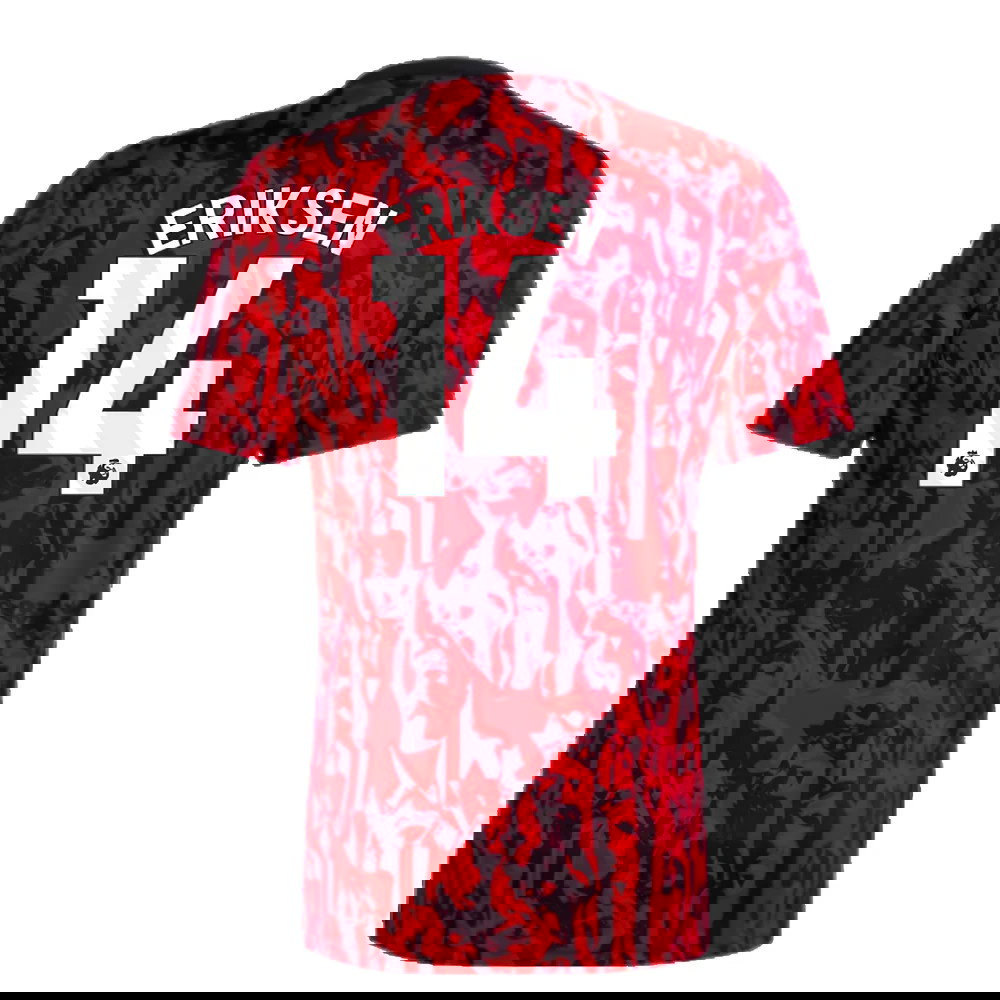 2023-2024 Man Utd Pre-Match Shirt (Red) (Eriksen 14)
