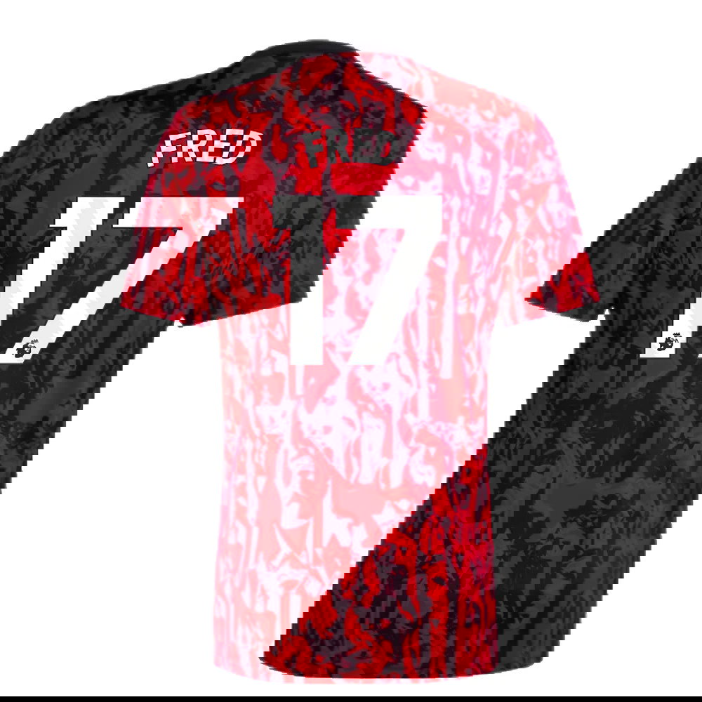 2023-2024 Man Utd Pre-Match Shirt (Red) (Fred 17)