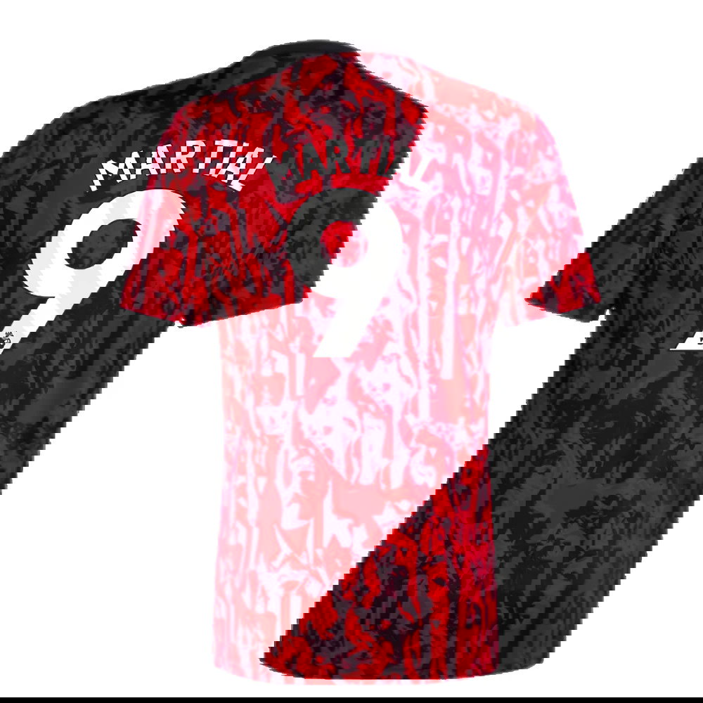 2023-2024 Man Utd Pre-Match Shirt (Red) (Martial 9)