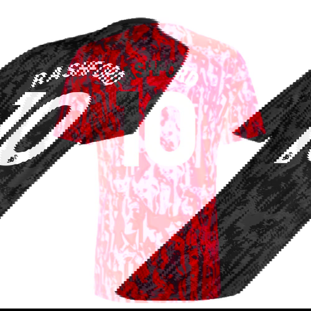 2023-2024 Man Utd Pre-Match Shirt (Red) (Rashford 10)