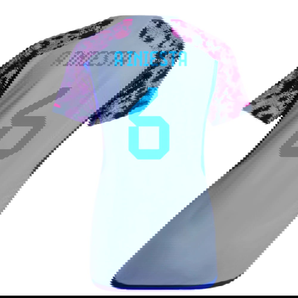 2023-2024 Spain Authentic Away Jersey - Ladies (A Iniesta 6)