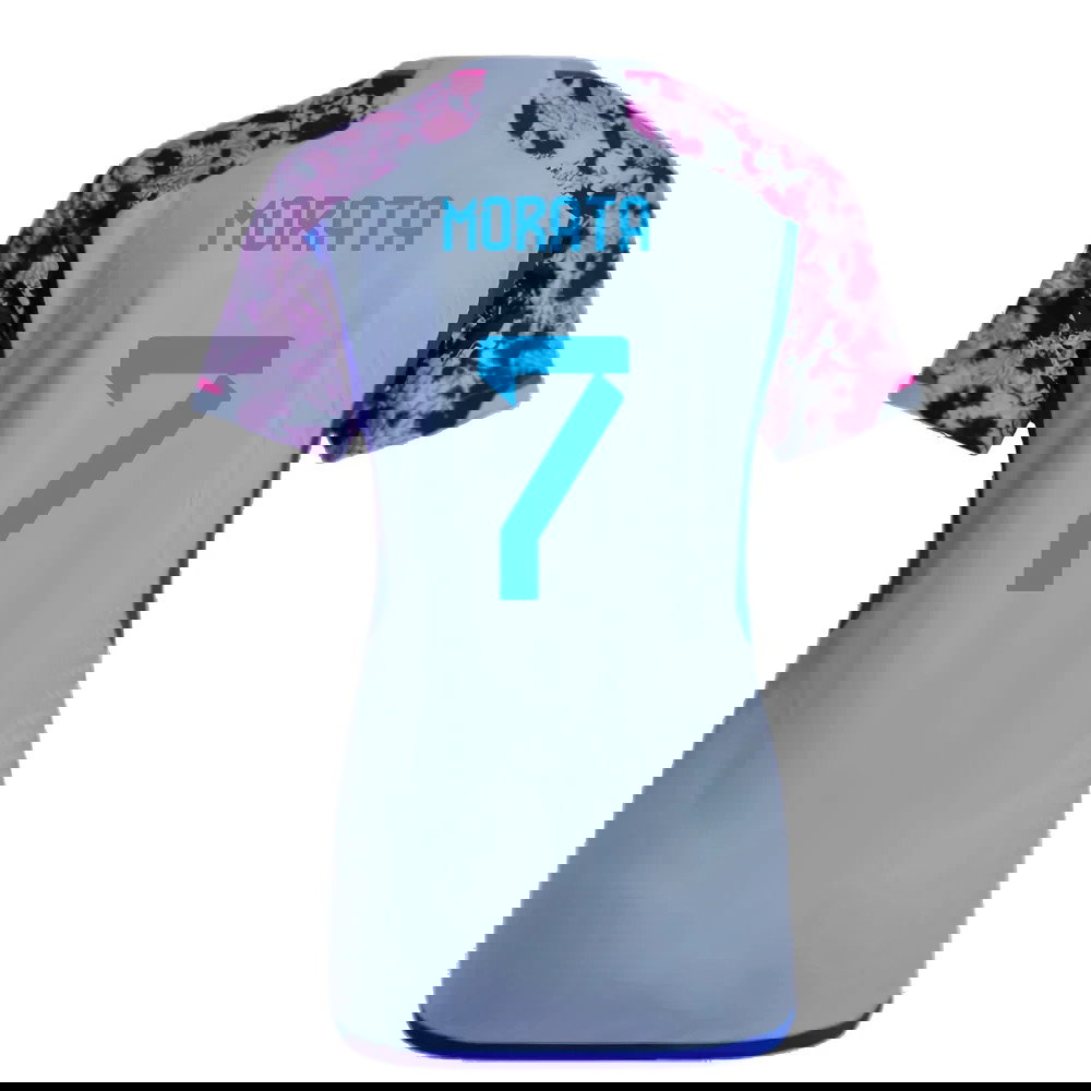 2023-2024 Spain Authentic Away Jersey - Ladies (Morata 7)