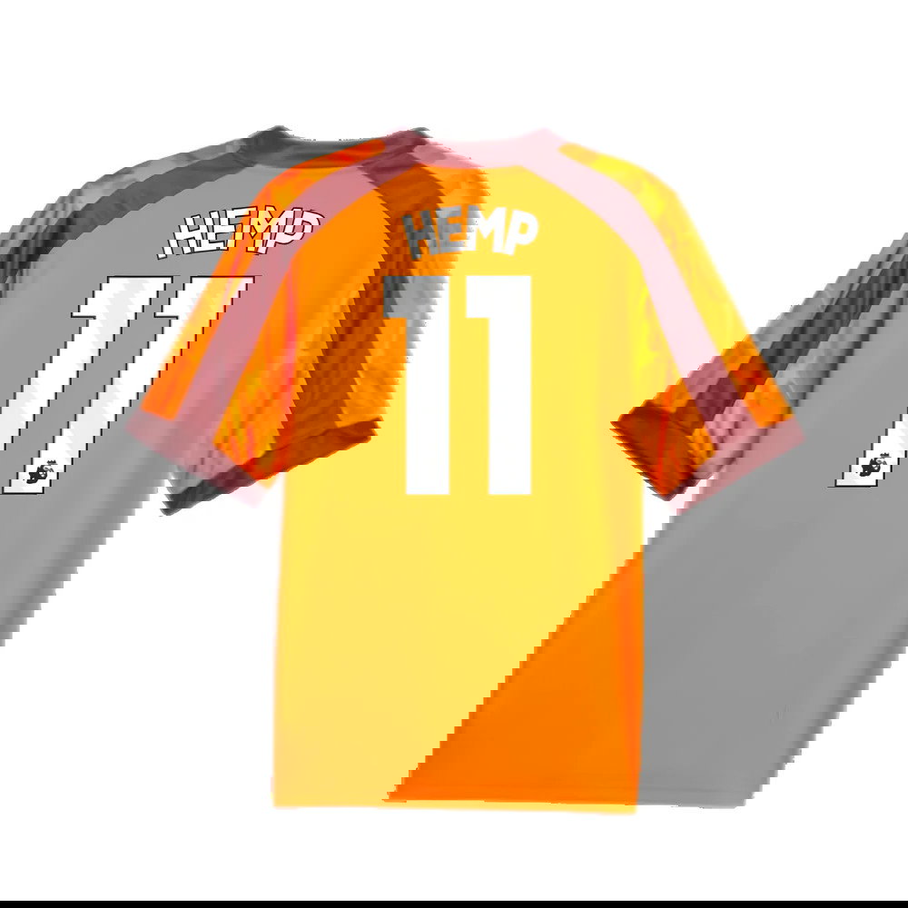 2023-2024 Manchester City eSports Jersey (Orange) (Hemp 11)