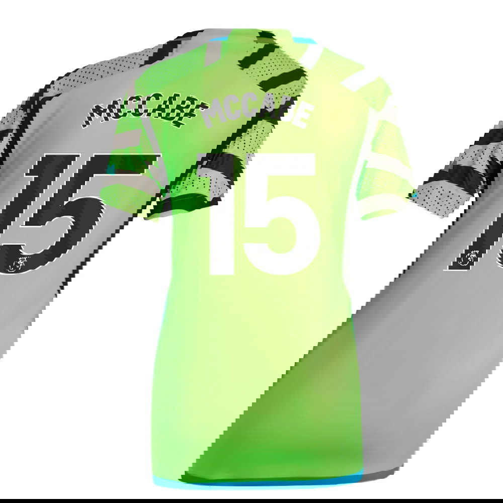 2023-2024 Arsenal Away Shirt (Ladies) (McCabe 15)