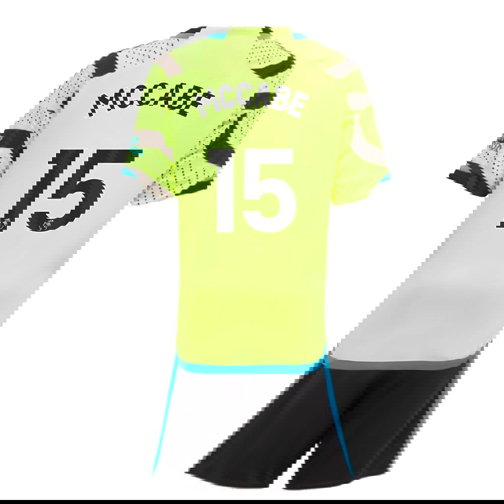 2023-2024 Arsenal Away Mini Kit (McCabe 15)