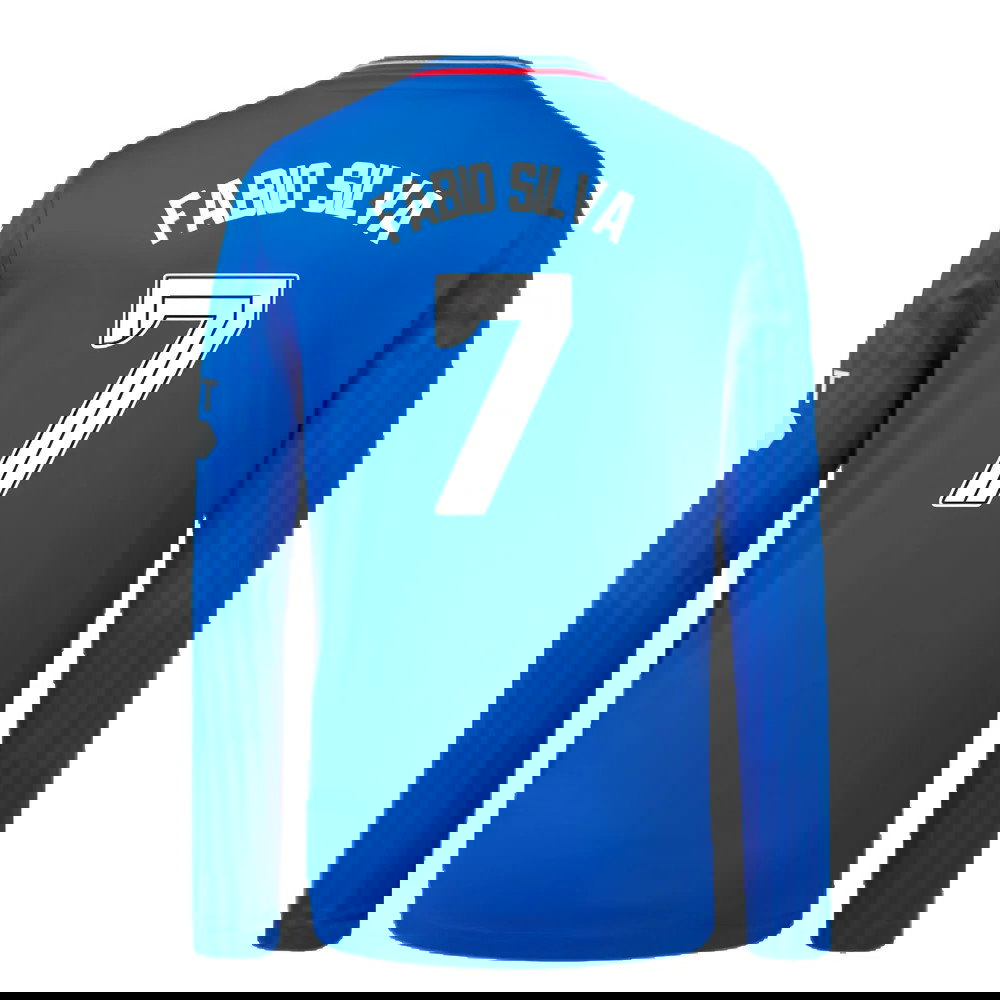 2023-2024 Rangers Long Sleeve Home Shirt (Kids) (Fabio Silva 7)