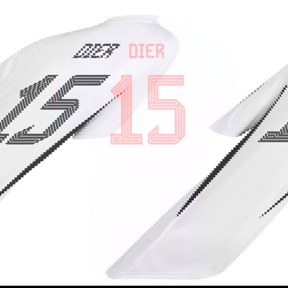 2023-2024 Bayern Munich Training Shirt (White) (Dier 15)