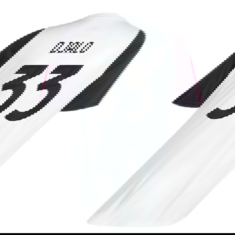 2023-2024 Juventus Training Shirt (White) (Djalo 33)