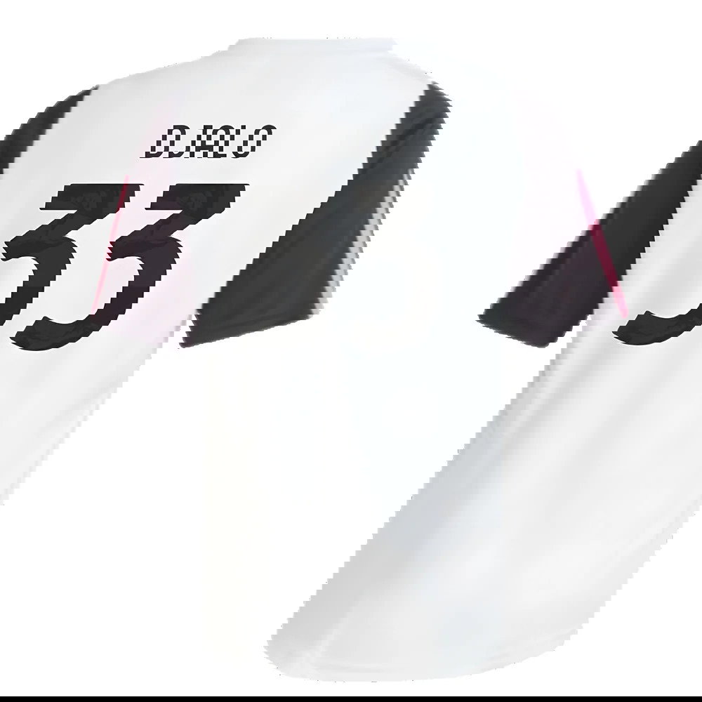 2023-2024 Juventus Training Shirt (White) - Kids (Djalo 33)