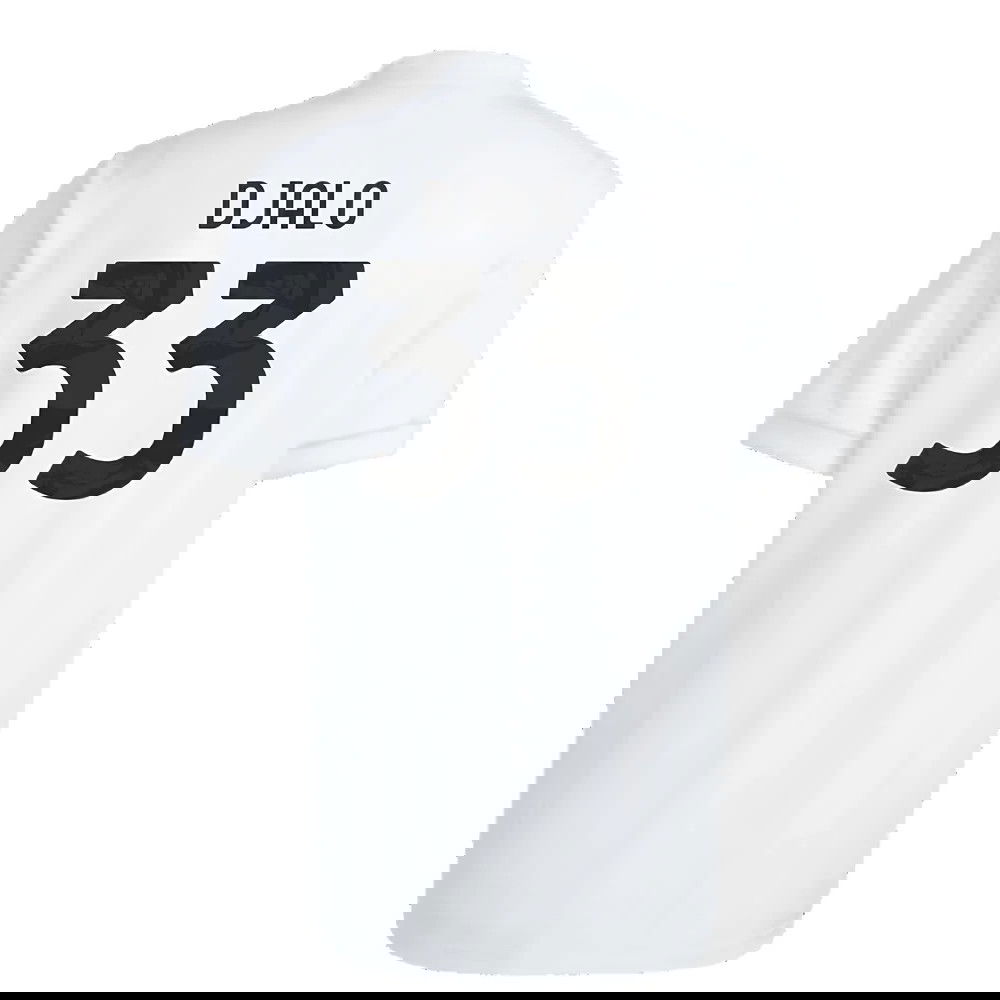 2023-2024 Juventus Icon Jersey (White) (Djalo 33)
