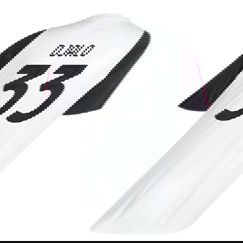 2023-2024 Juventus Training Shirt (White) (Djalo 33)