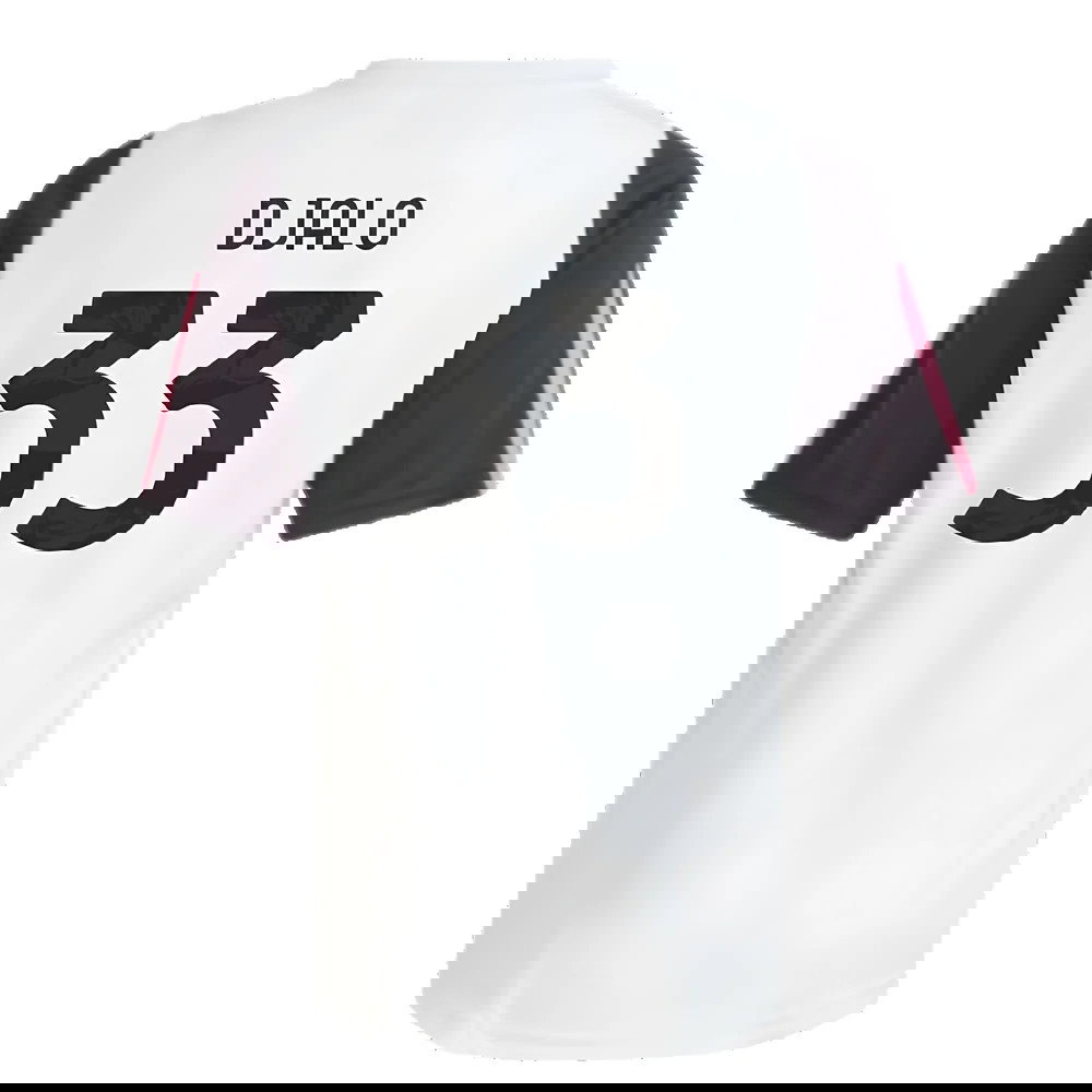 2023-2024 Juventus Training Shirt (White) - Kids (Djalo 33)