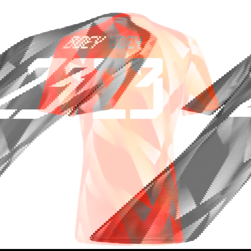 2023-2024 Bayern Munich Pre-Match Shirt (Red) (Boey 23)