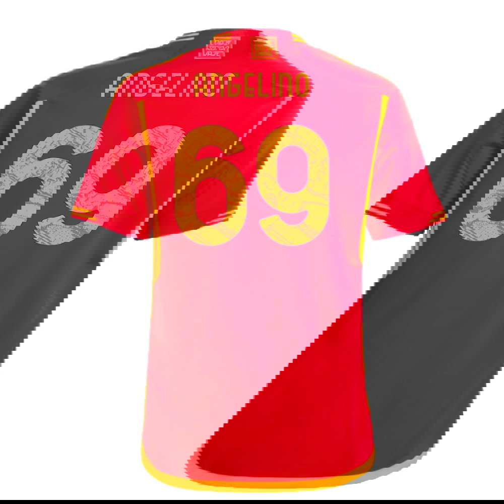 2023-2024 Roma Home Shirt (Kids) (Angelino 69)