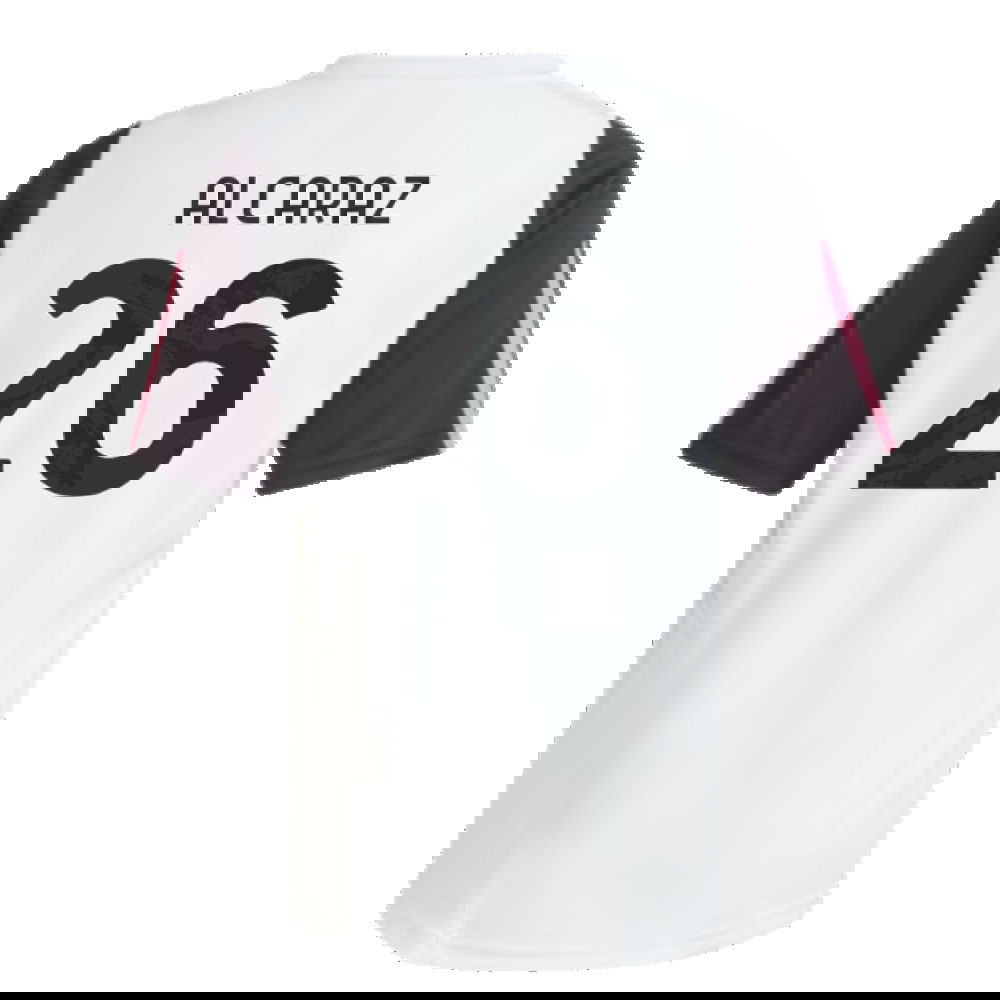 2023-2024 Juventus Training Shirt (White) - Kids (Alcaraz 26)