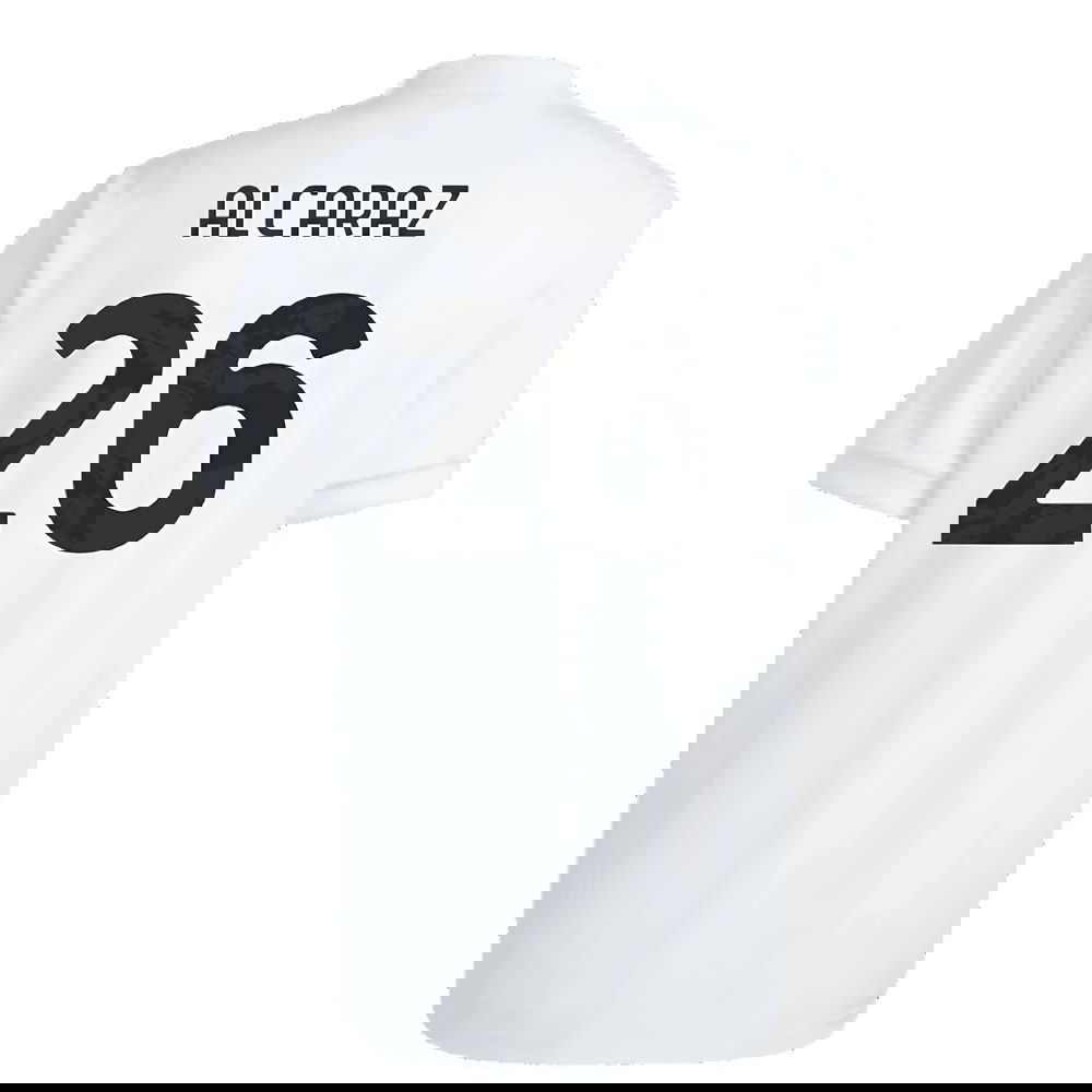2023-2024 Juventus Icon Jersey (White) (Alcaraz 26)