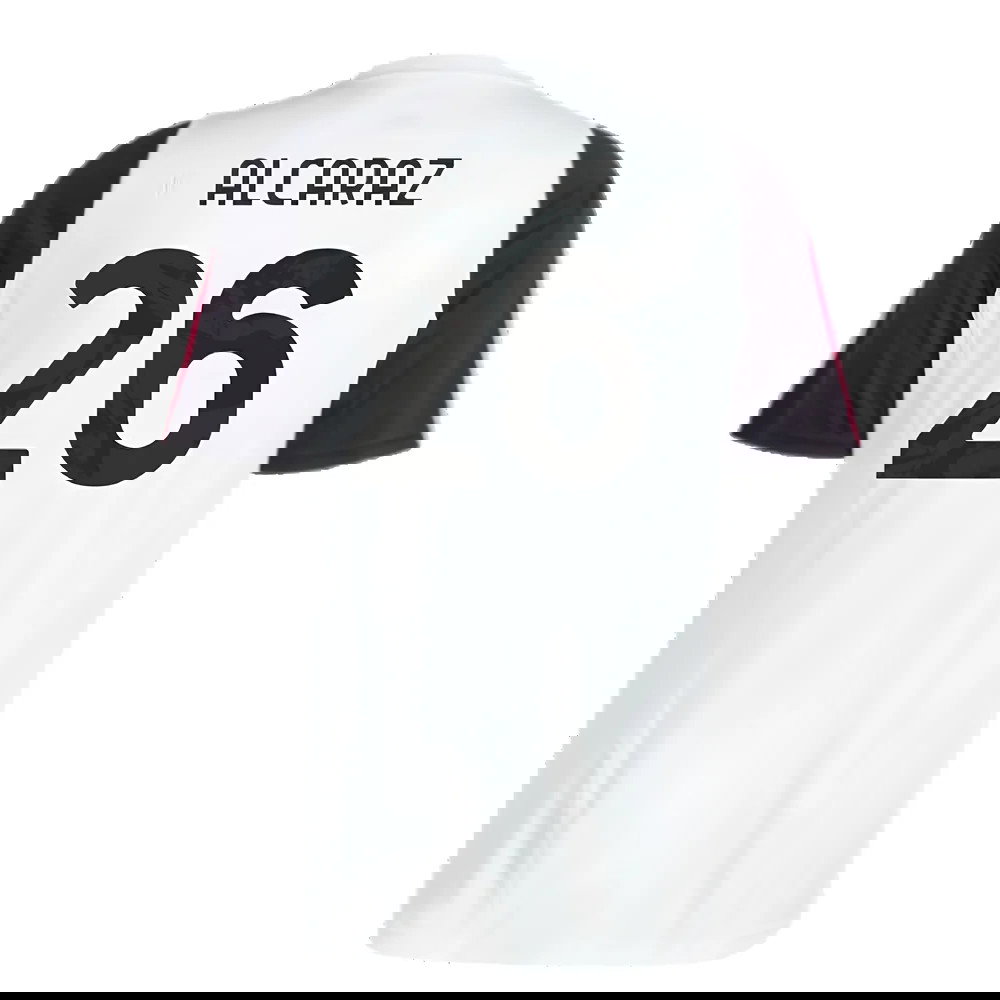 2023-2024 Juventus Training Shirt (White) (Alcaraz 26)