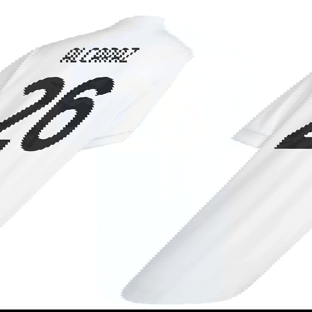 2023-2024 Juventus Icon Jersey (White) (Alcaraz 26)