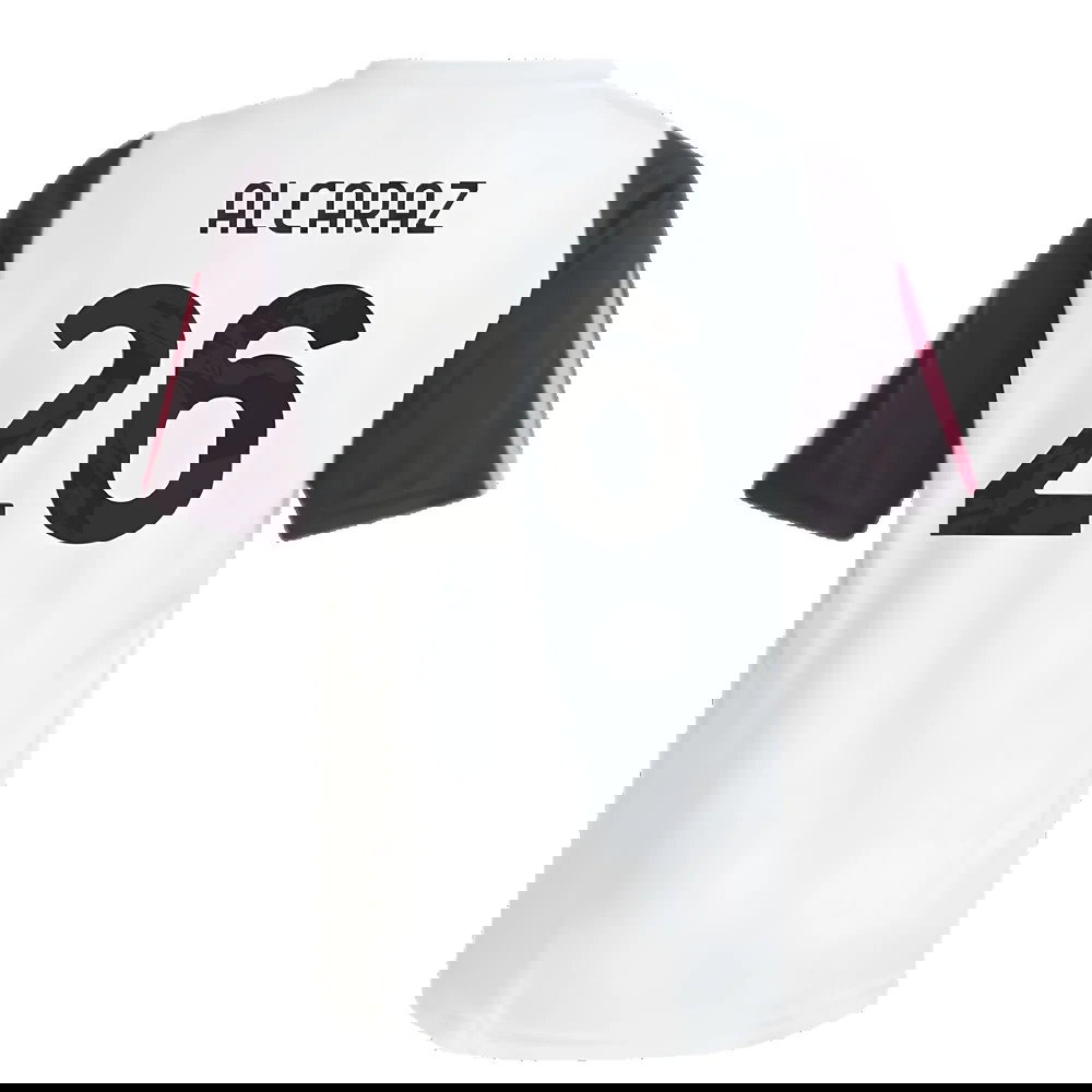 2023-2024 Juventus Training Shirt (White) - Kids (Alcaraz 26)