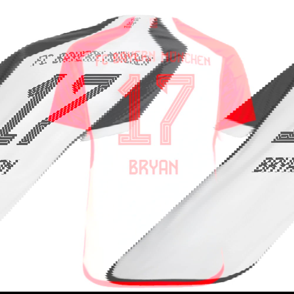 2023-2024 Bayern Munich Home Shirt (Kids) (Bryan 17)