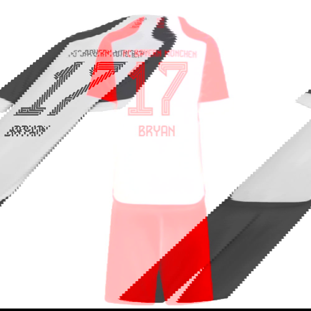 2023-2024 Bayern Munich Home Mini Kit (Bryan 17)