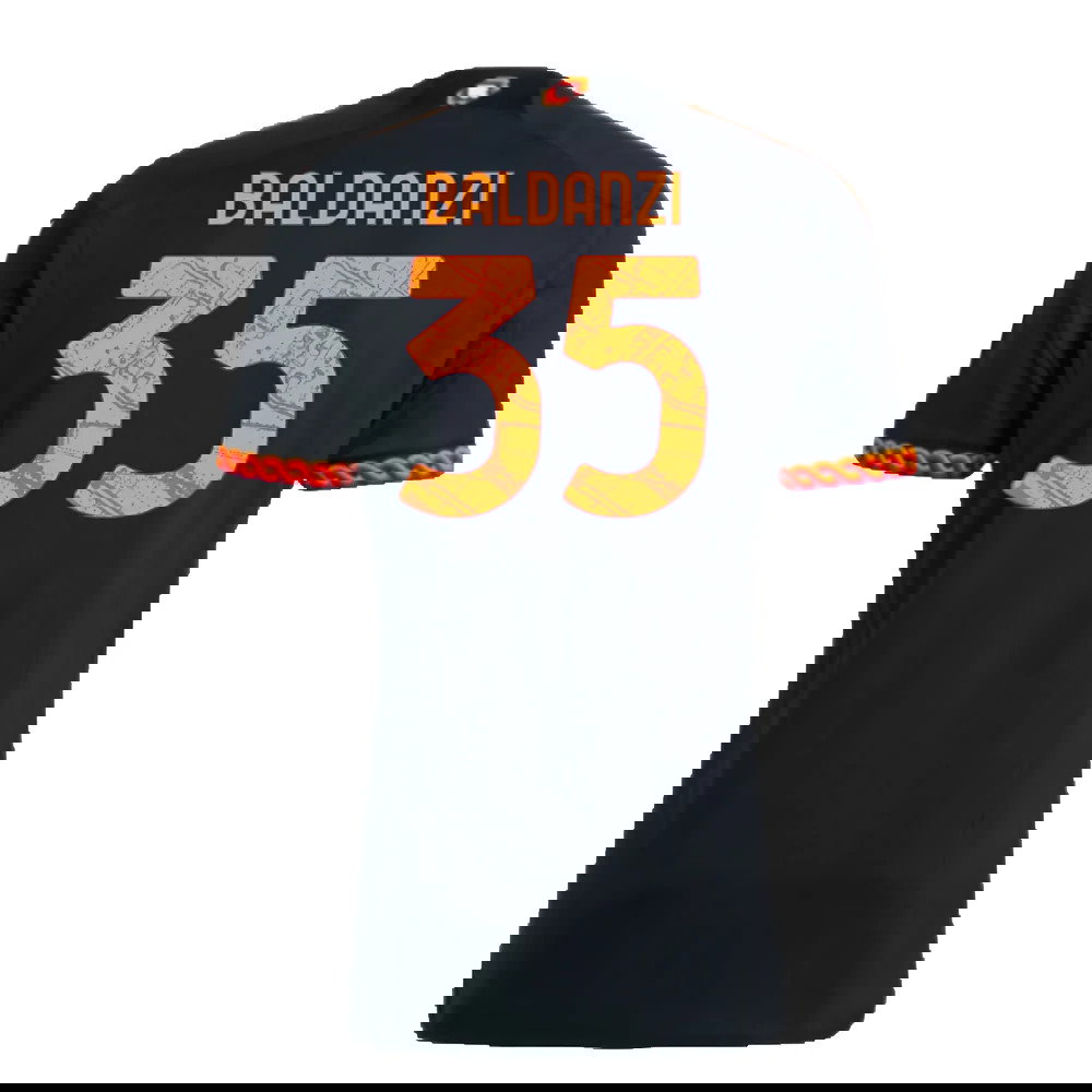 2023-2024 AS Roma Third Shirt (Baldanzi 35)