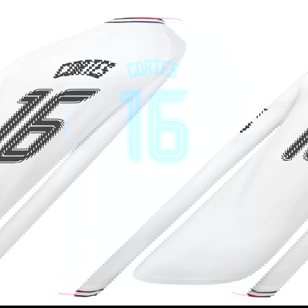 2023-2024 Rangers Away Long Sleeve Shirt (Kids) (Cortes 16)