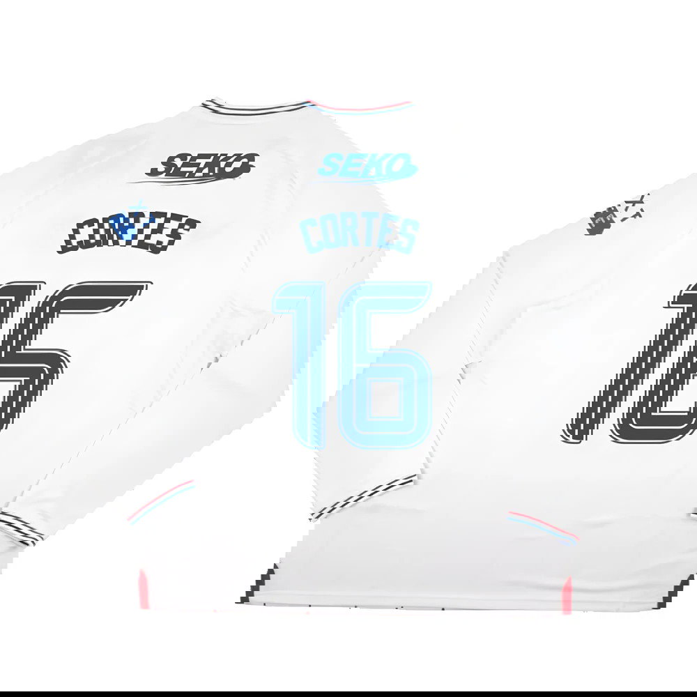 2023-2024 Rangers Long Sleeve Away Shirt (Cortes 16)