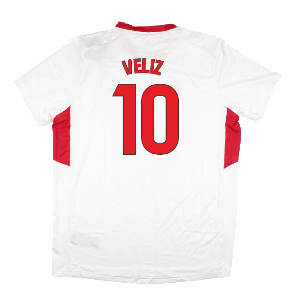 2023-2024 Sevilla Home Matchday Tee (White) (Veliz 10)