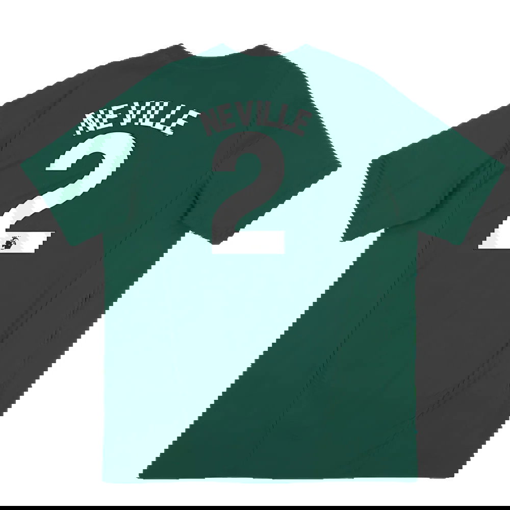 2023-2024 Man Utd Training Tee (Green) (Neville 2)