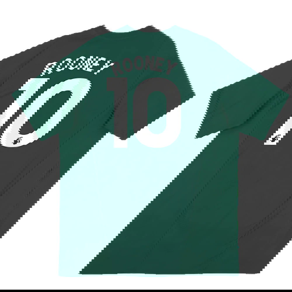 2023-2024 Man Utd Training Tee (Green) (Rooney 10)