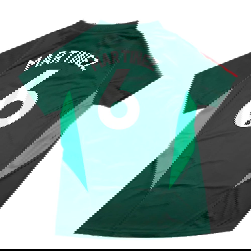 2023-2024 Man Utd Training Shirt (Green) - Ladies (Martinez 6)