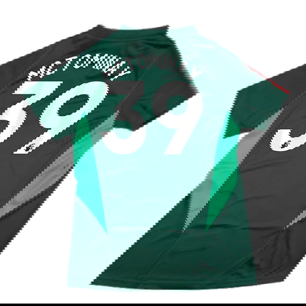 2023-2024 Man Utd Training Shirt (Green) - Ladies (McTominay 39)