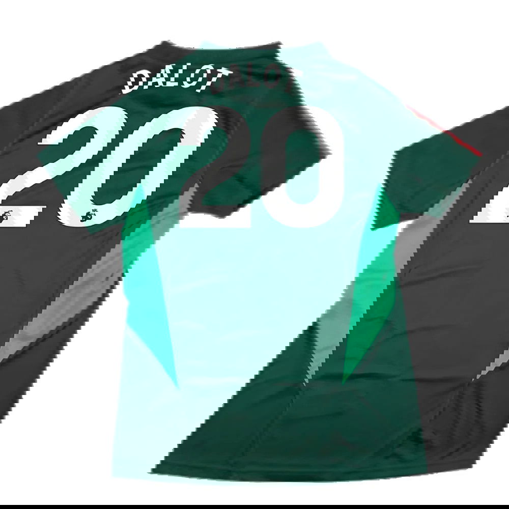 2023-2024 Man Utd Training Shirt (Green) - Ladies (Dalot 20)