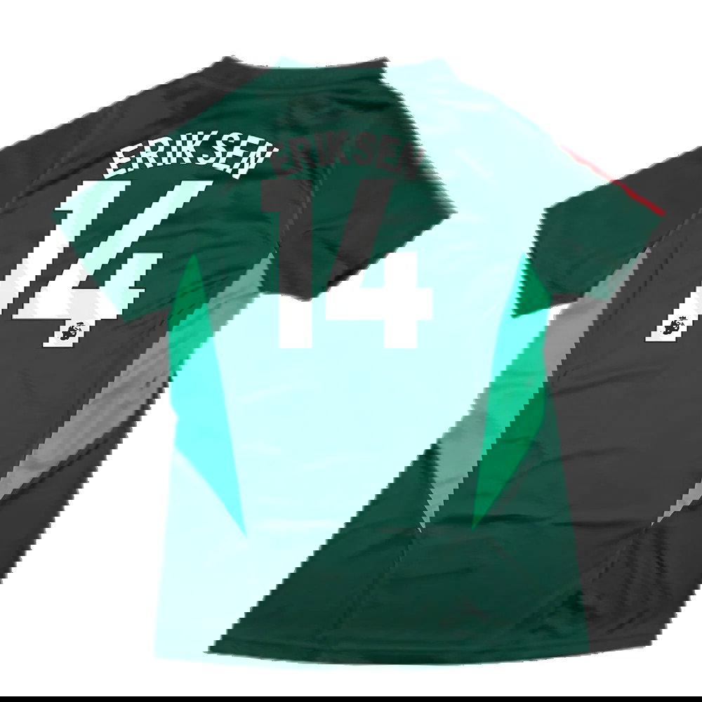 2023-2024 Man Utd Training Shirt (Green) - Ladies (Eriksen 14)