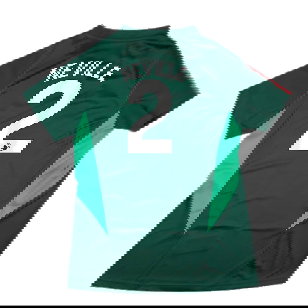 2023-2024 Man Utd Training Shirt (Green) - Ladies (Neville 2)