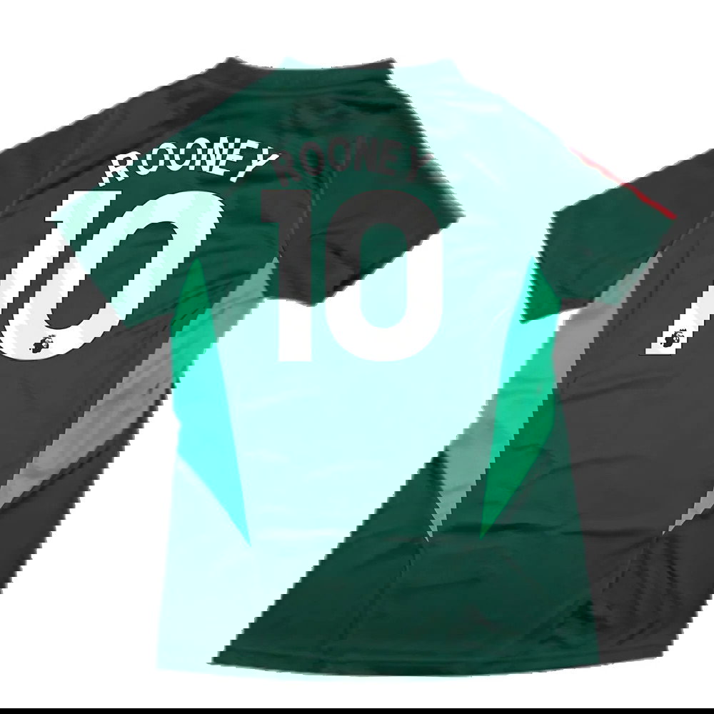 2023-2024 Man Utd Training Shirt (Green) - Ladies (Rooney 10)