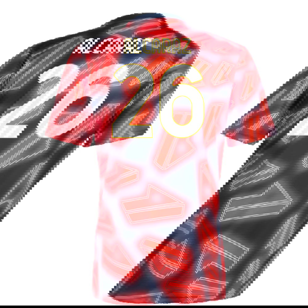 2023-2024 Juventus Pre Match Shirt (Night Indigo) (Alcaraz 26)