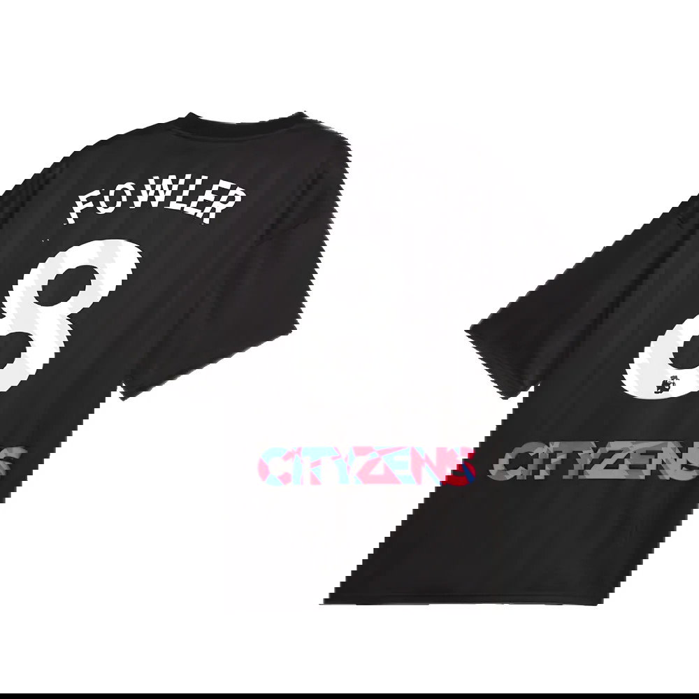2023-2024 Man City FtblNrgy Jersey (Black) (Fowler 8)