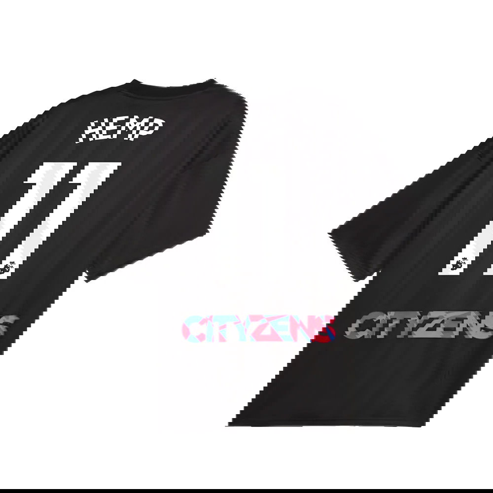 2023-2024 Man City FtblNrgy Jersey (Black) (Hemp 11)